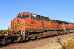 BNSF 5525 Pusher